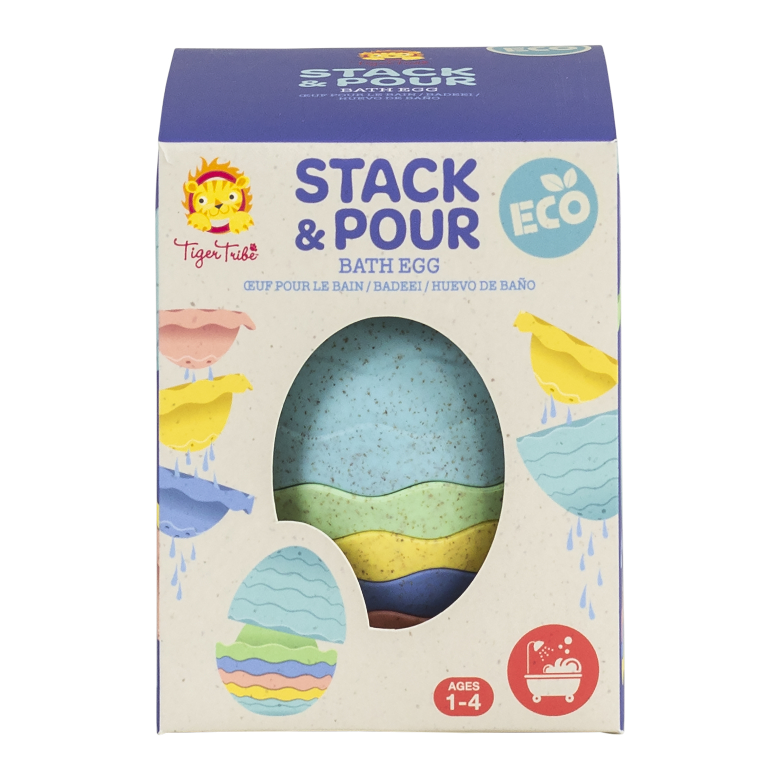 STACK AND POUR BATH EGG - ECO