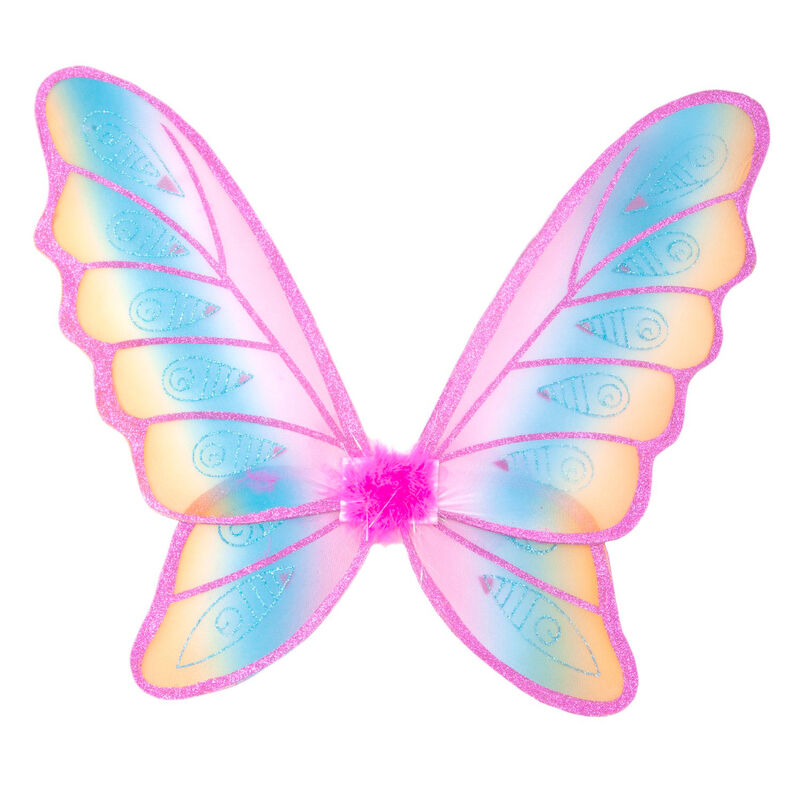 Glitter Rainbow Wings - Fuchsia main image 0