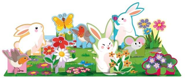 WORLD OF FLOWERS - BOOK & PUZZLE SET