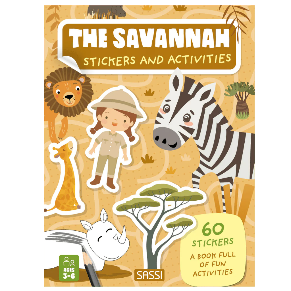 STICKERS & ACTIVITIES - THE SAVANNAH