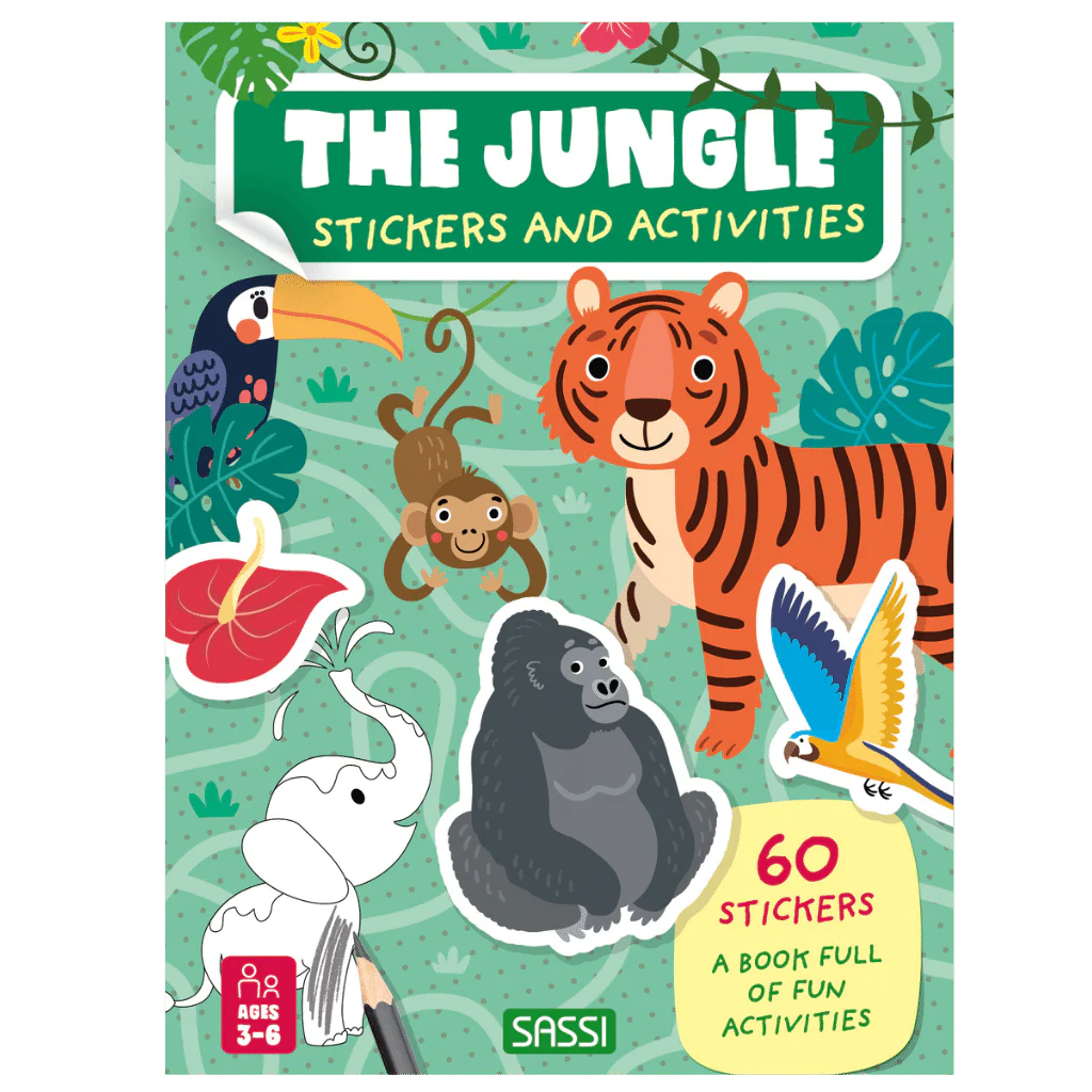 STICKERS & ACTIVITIES - THE JUNGLE
