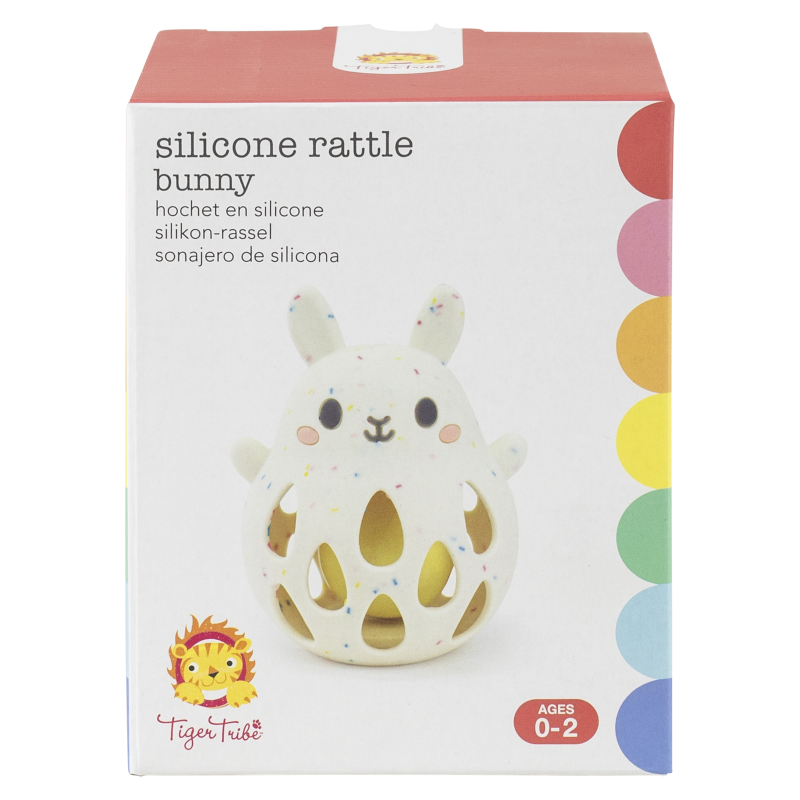 SILICONE RATTLE BUNNY