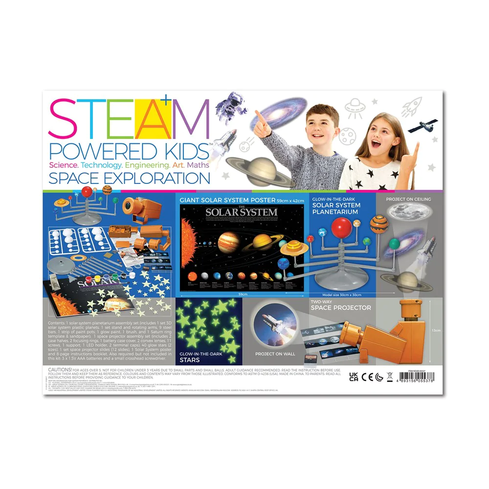 STEAM POWERED KIDS - SPACE EXPLORATION