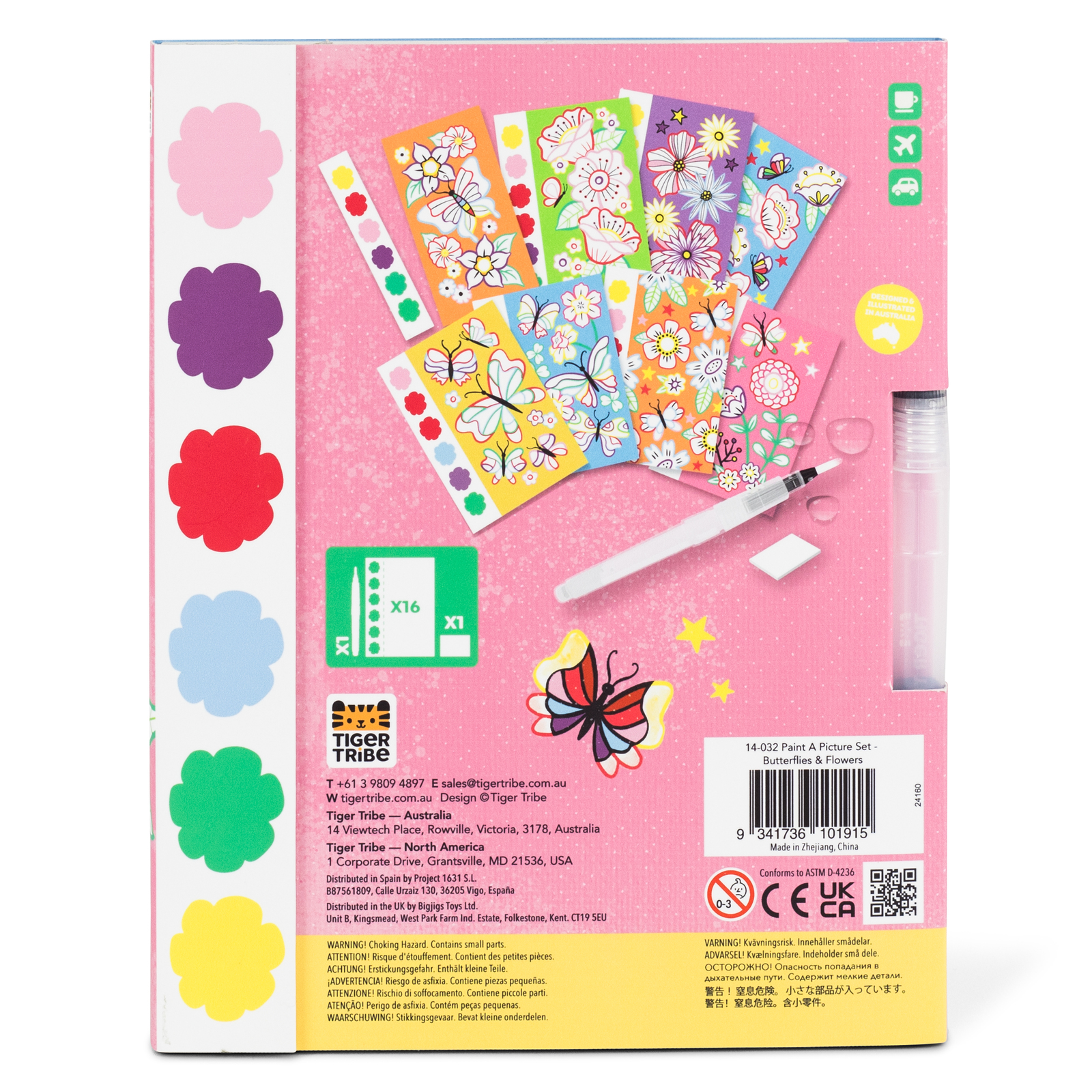 Paint a Picture Set - Butterflies & Flowers