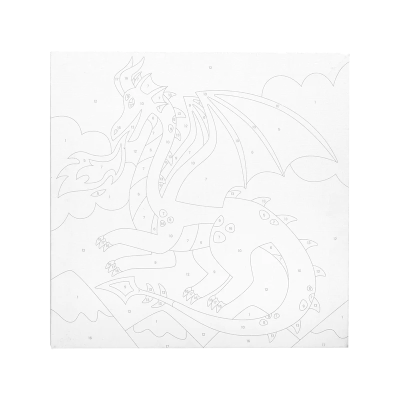 PAINT BY NUMBERS  - FANTASTIC DRAGON