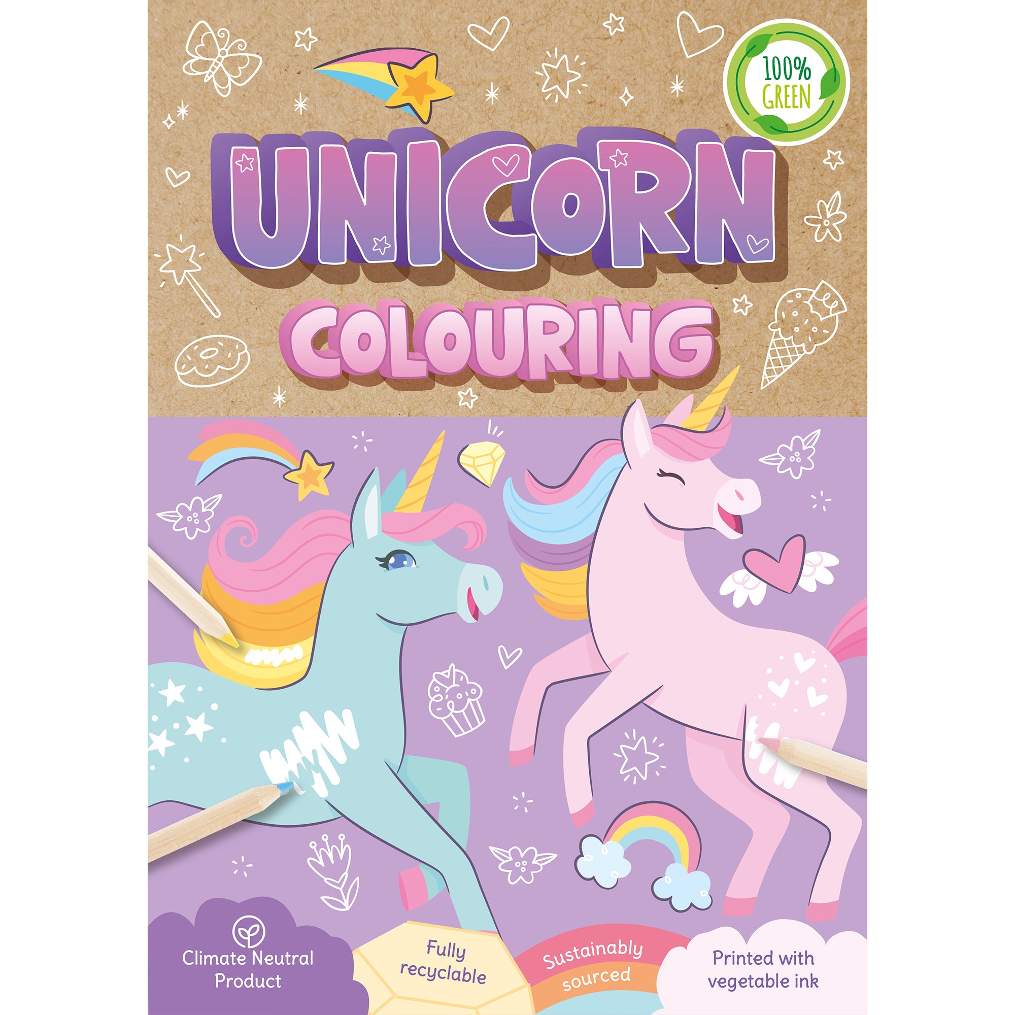 Eco Colouring - Unicorn