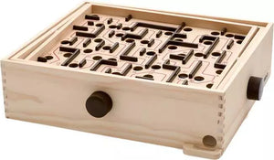 Wooden Labyrinth Game