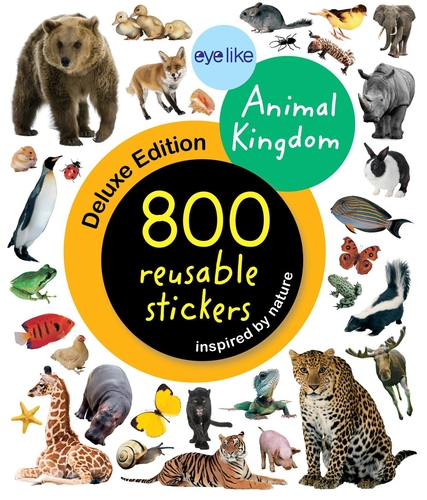 Eyelike Deluxe - Animal Kingdom - 800 Reusable Stickers