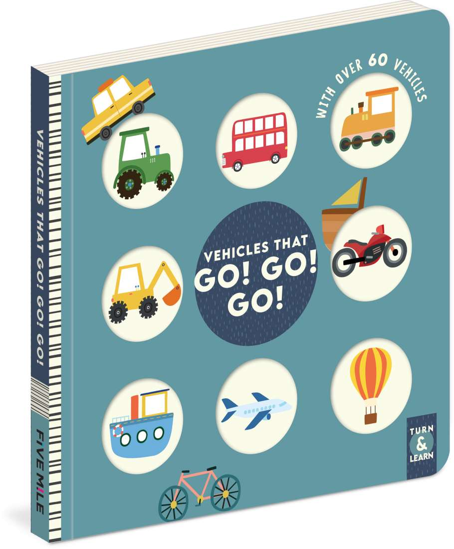 Turn & Learn - Vehicles That Go! Go! Go!