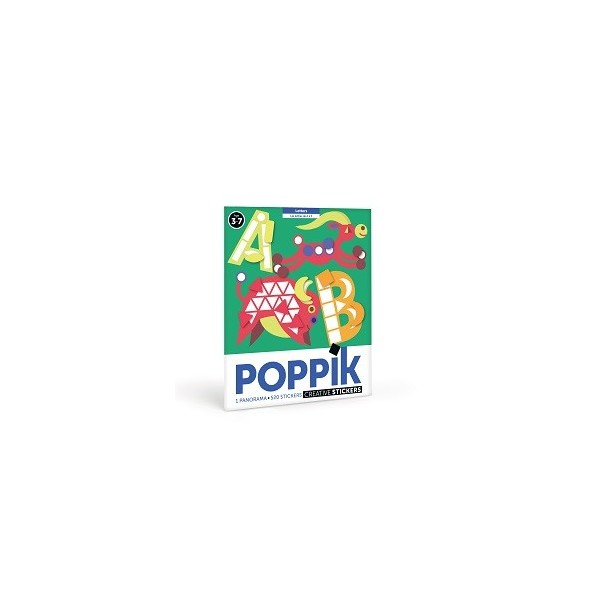 Poppik - Panorama Stickers - Letters – Terrific Scientific