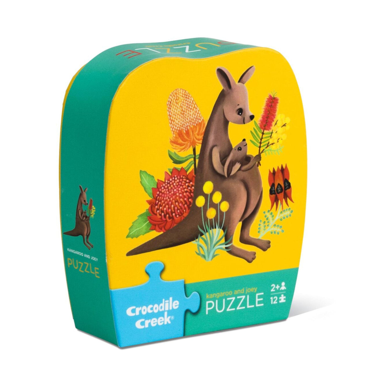 Mini Puzzle 12 pc - Kangaroo & Joey