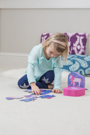 Mini Puzzle - Unicorn Magic 12PC