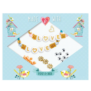 You & Me Threading Beads Set - Letters