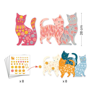 Djeco - Elodies's Cute Cats Paper Craft