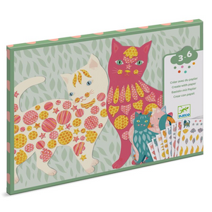 Djeco - Elodies's Cute Cats Paper Craft