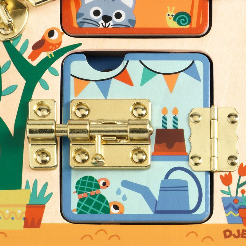 Wooden Cabana Lock Board