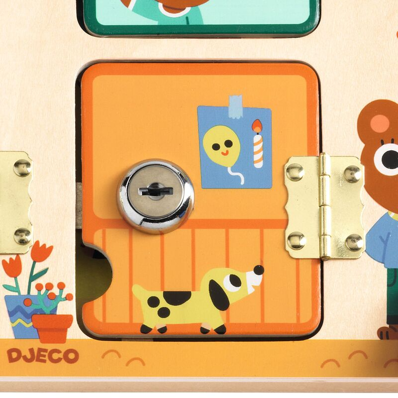 Wooden Cabana Lock Board