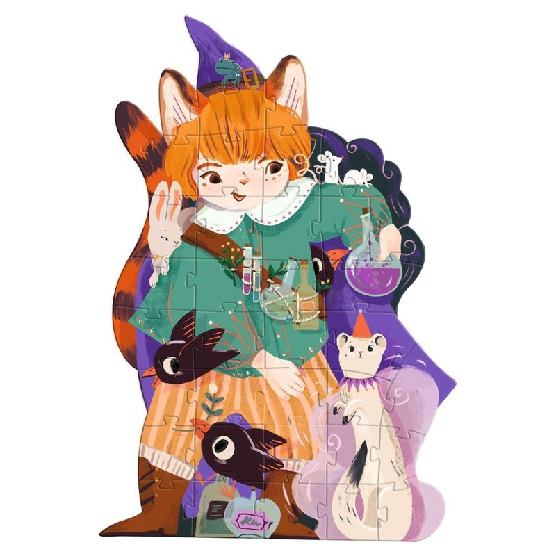 Djeco - Giant Puzzle 36pc - Pio the Magician