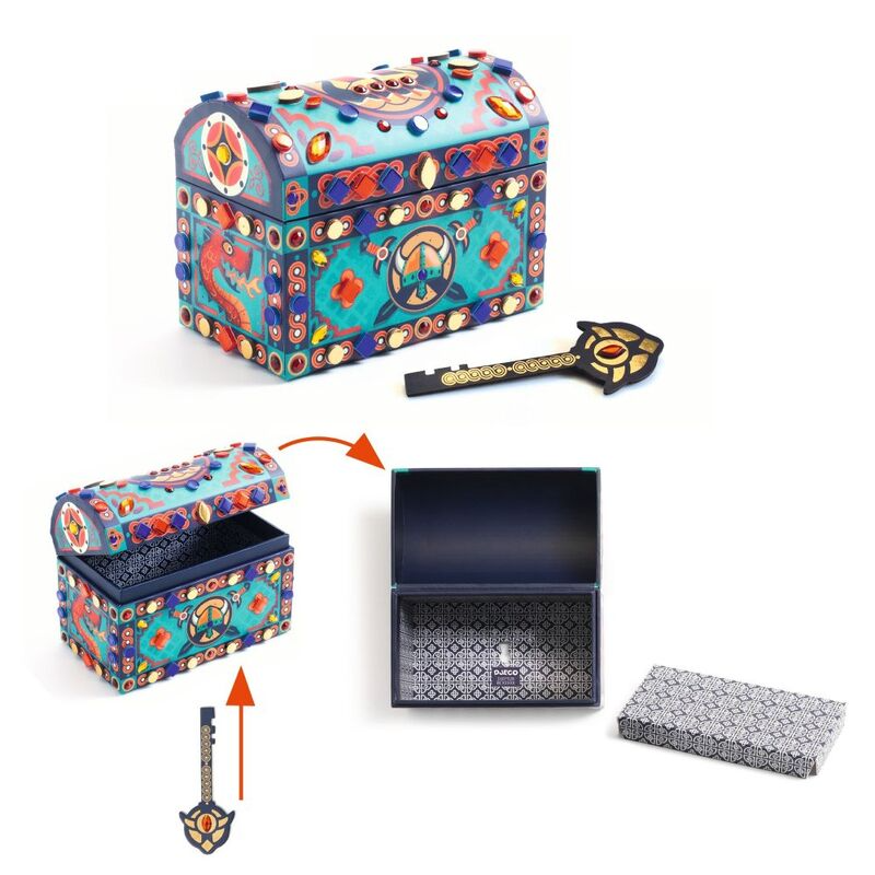 Djeco - DIY Super Treasure Chest