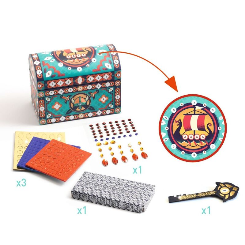 Djeco - DIY Super Treasure Chest