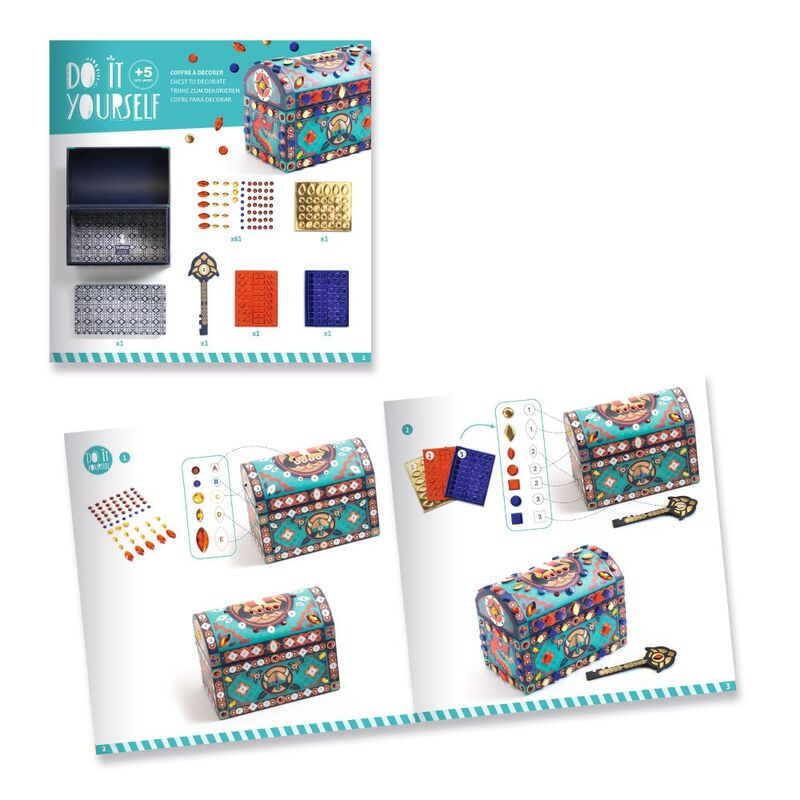 Djeco - DIY Super Treasure Chest