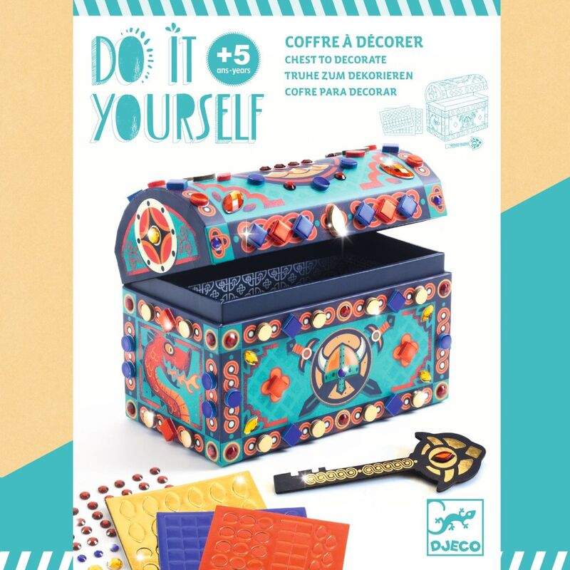 Djeco - DIY Super Treasure Chest