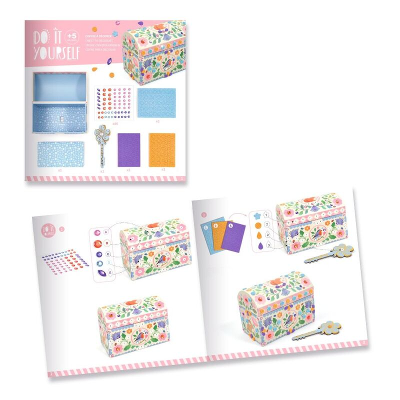 Djeco - DIY Precious Treasure Chest