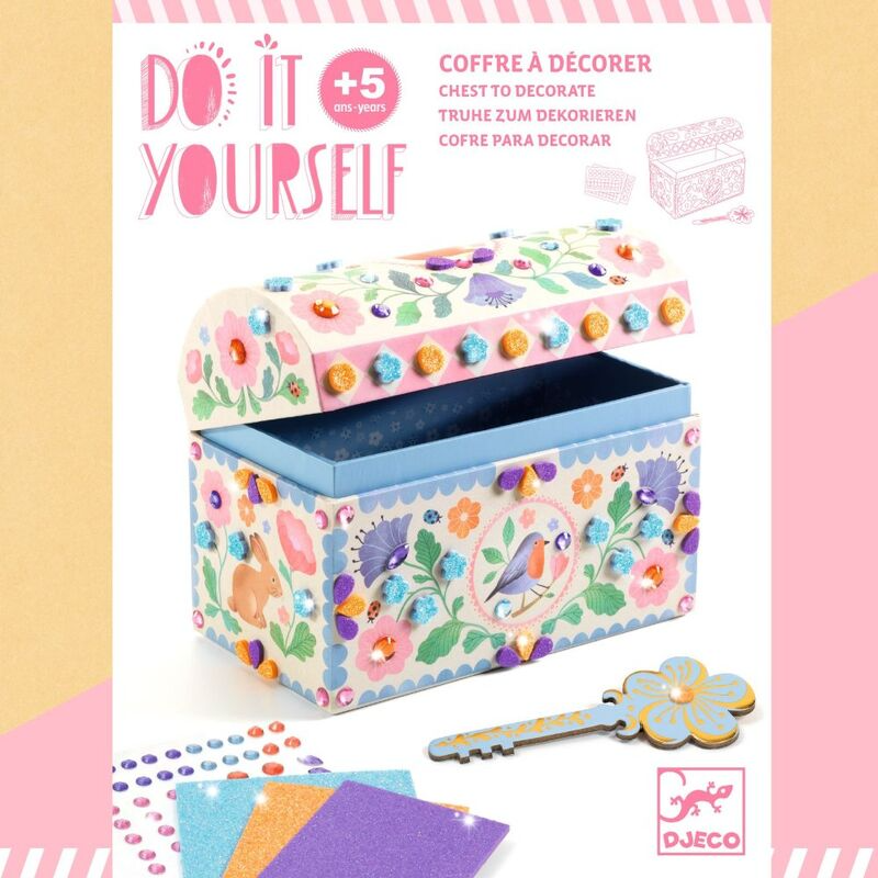Djeco - DIY Precious Treasure Chest