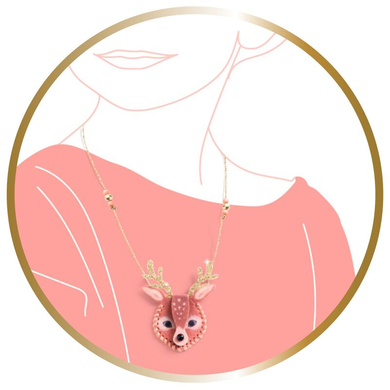 Djeco - DIY Dazzlers Secret Necklaces