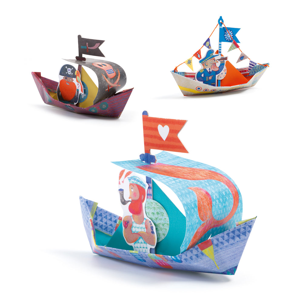Origami - Boats On The Water