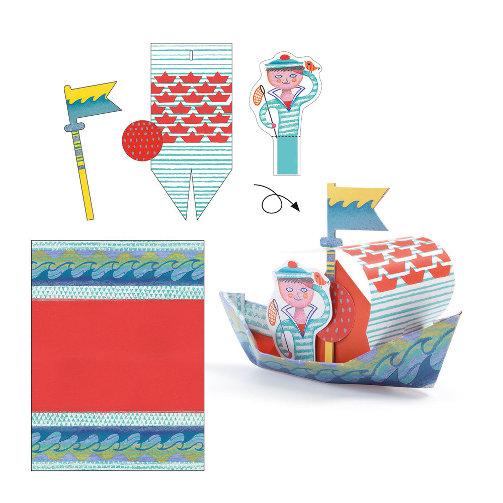 Origami - Boats On The Water