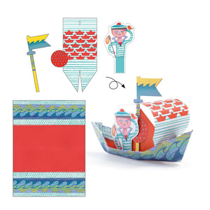 Origami - Boats On The Water