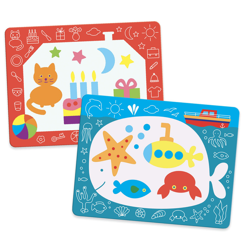 Djeco - Magic Water Colouring - Scribbles