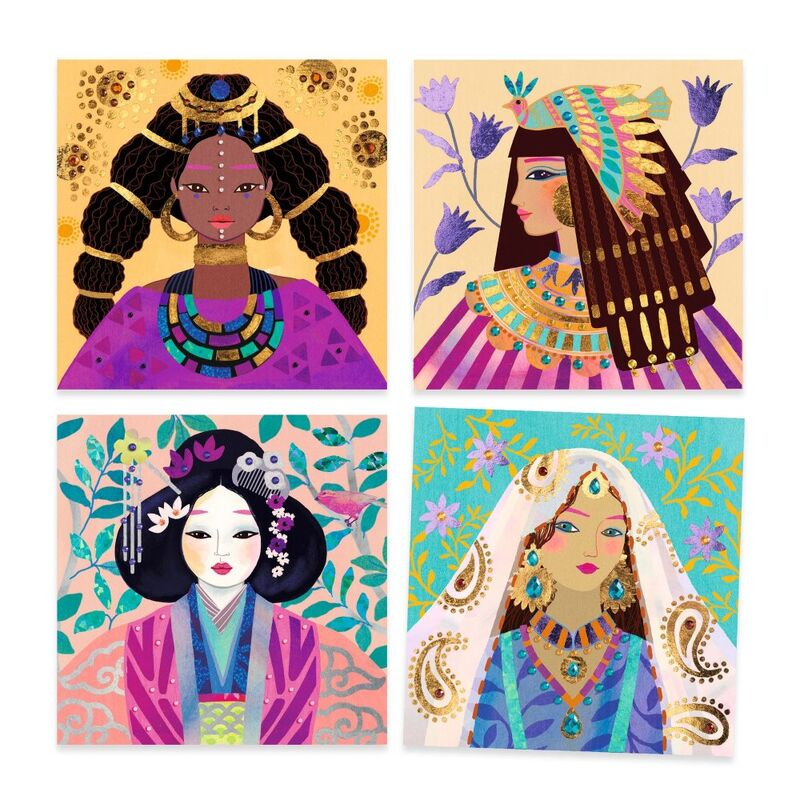 Djeco - Precious Jewels Foil Pictures