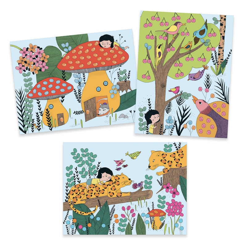 Djeco - Finger Painting. Touch and Paint!