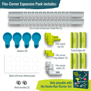 Gecko Run - Marble Run Flex-Corner