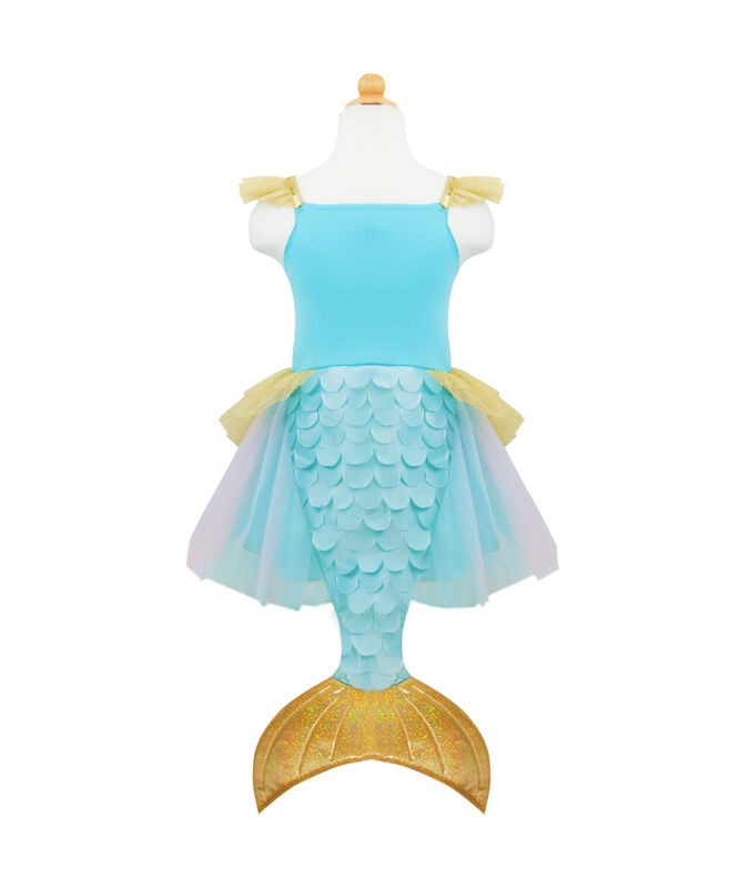 Mermalicious Dress with Tail - Size 5-6