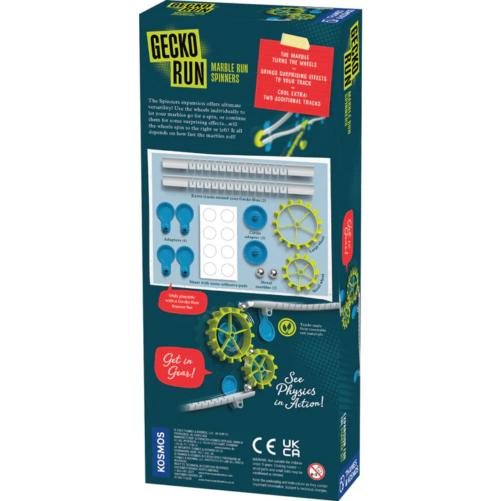 Gecko Run - Marble Run Spinners
