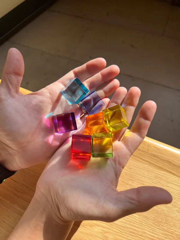 Plato's Cubes - 35 Colourful Cubes