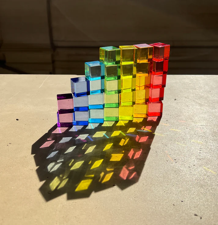 Plato's Cubes - 35 Colourful Cubes