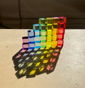 Plato's Cubes - 35 Colourful Cubes