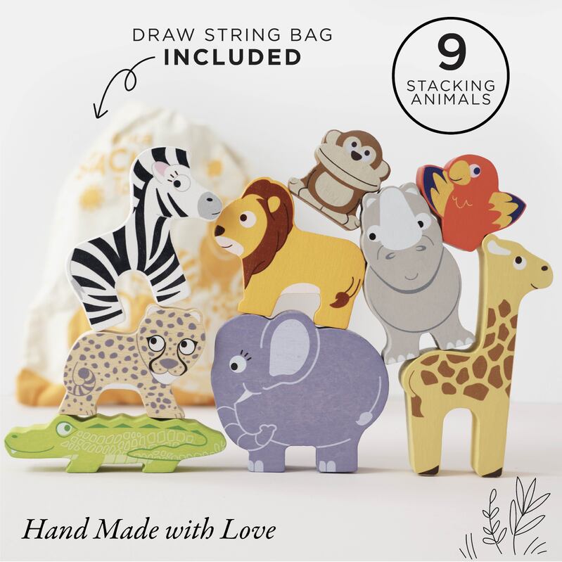 Le Toy Van - African Stacking Animals