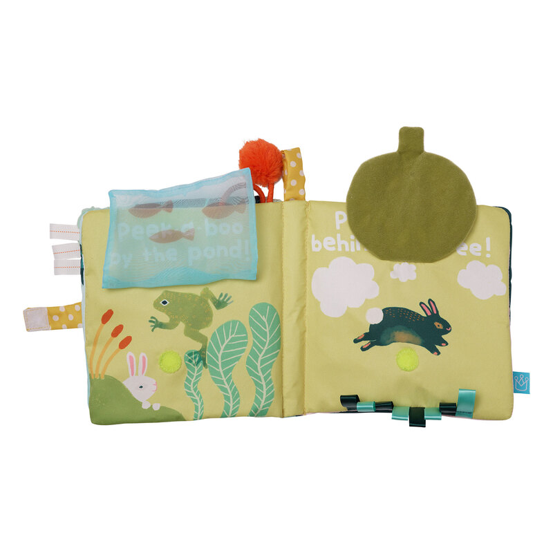 Fairytale Peek-a-Boo Bunny Soft Fabric Book