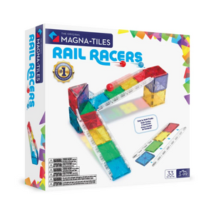 Magna Tiles Rail Racers 33 Piece