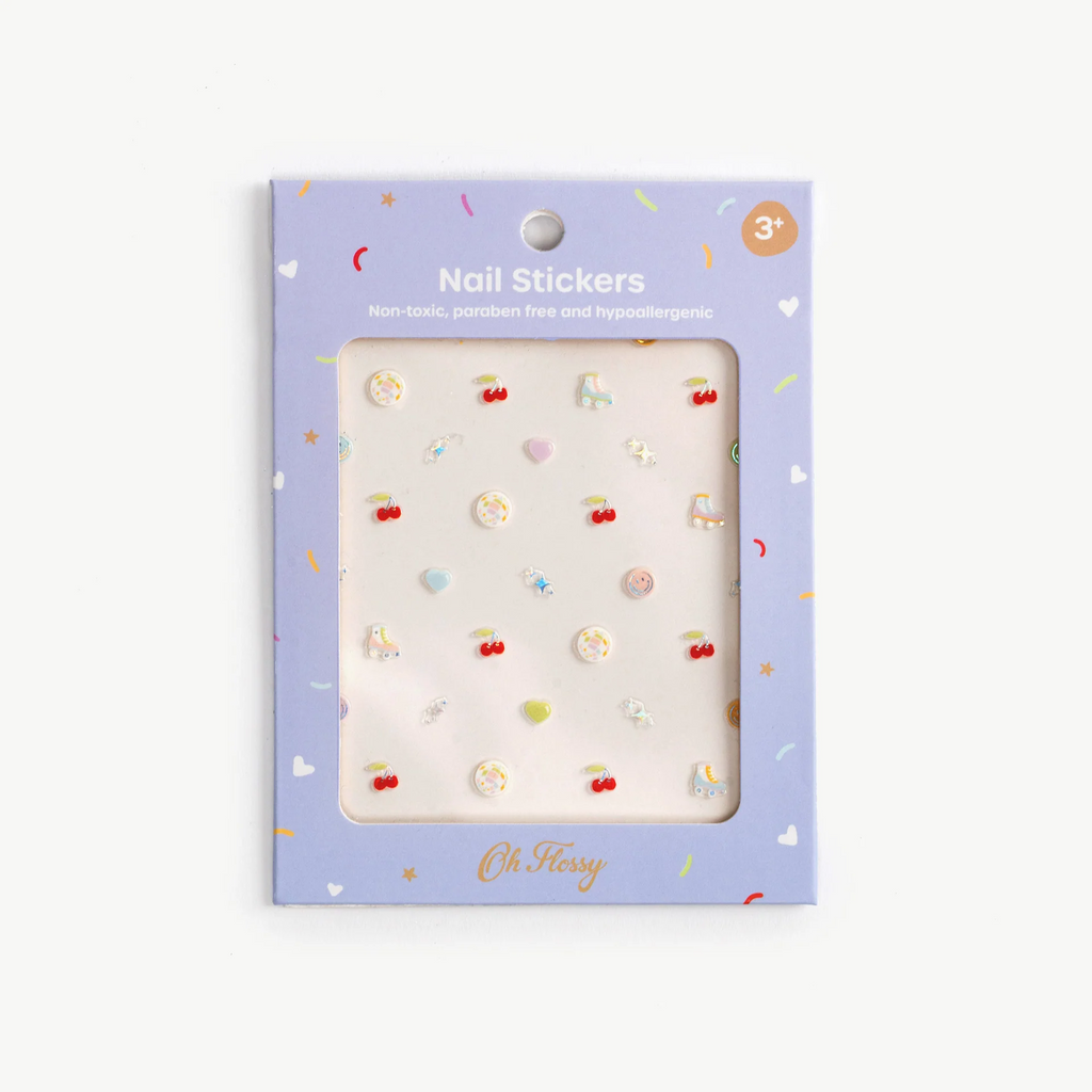 Oh Flossy Kids Nail Stickers - Disco Fever – Terrific Scientific