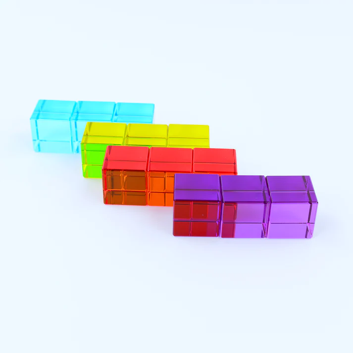 Plato's Cubes - 35 Colourful Cubes