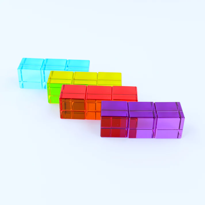 PLATO'S CUBES - 35 COLOURFUL CUBES