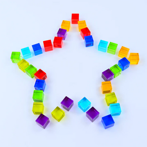 Plato's Cubes - 35 Colourful Cubes
