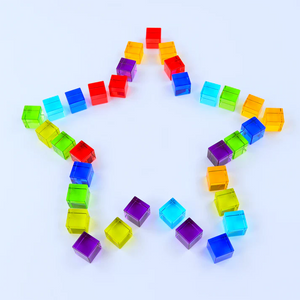 PLATO'S CUBES - 35 COLOURFUL CUBES