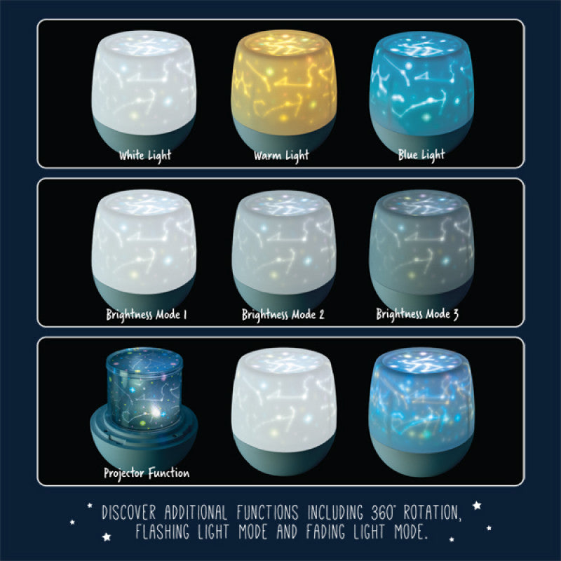 Lil' Dreamers Rotating Night Light - Space